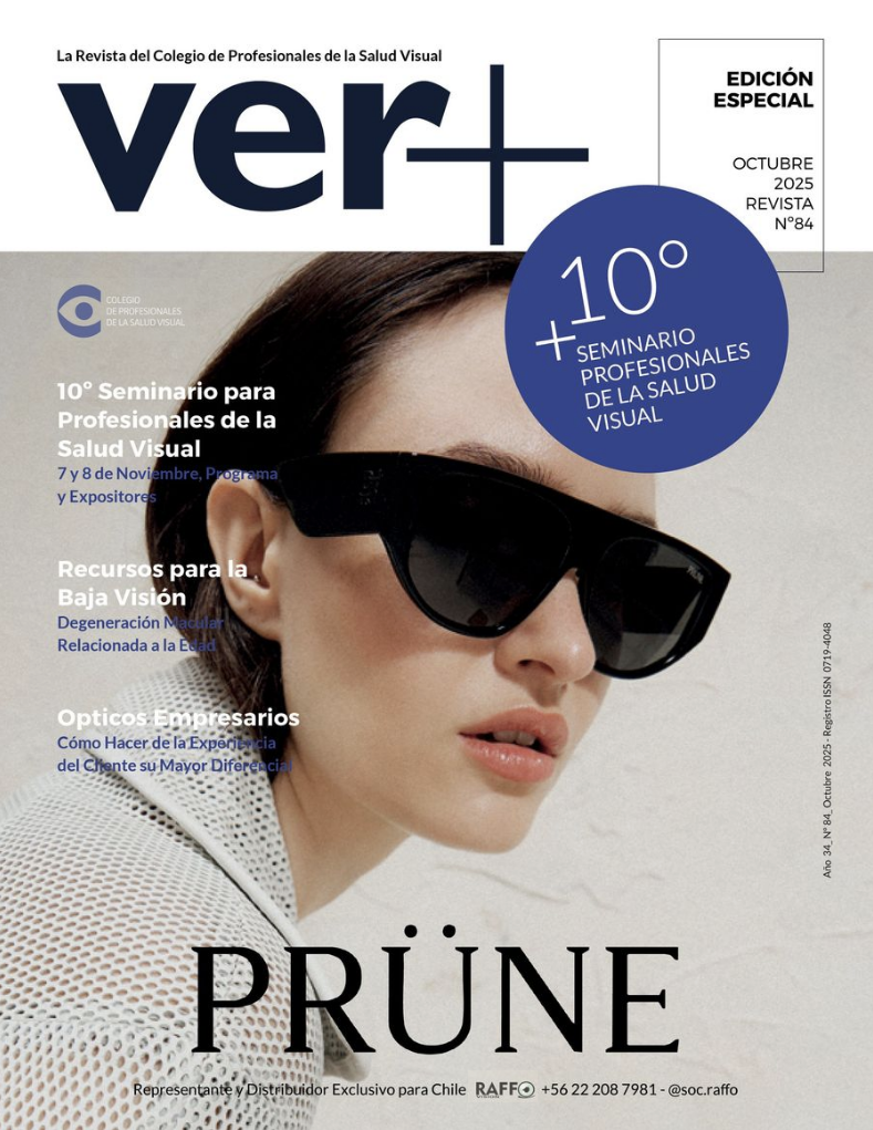 Revista Ver+ Edición Octubre 2025 – Seminario profesionales de la salud.